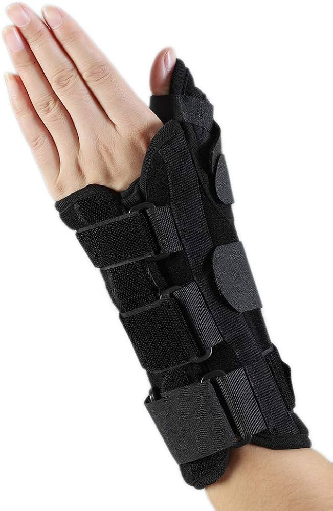 Medical thumb and wrist stabilization brace