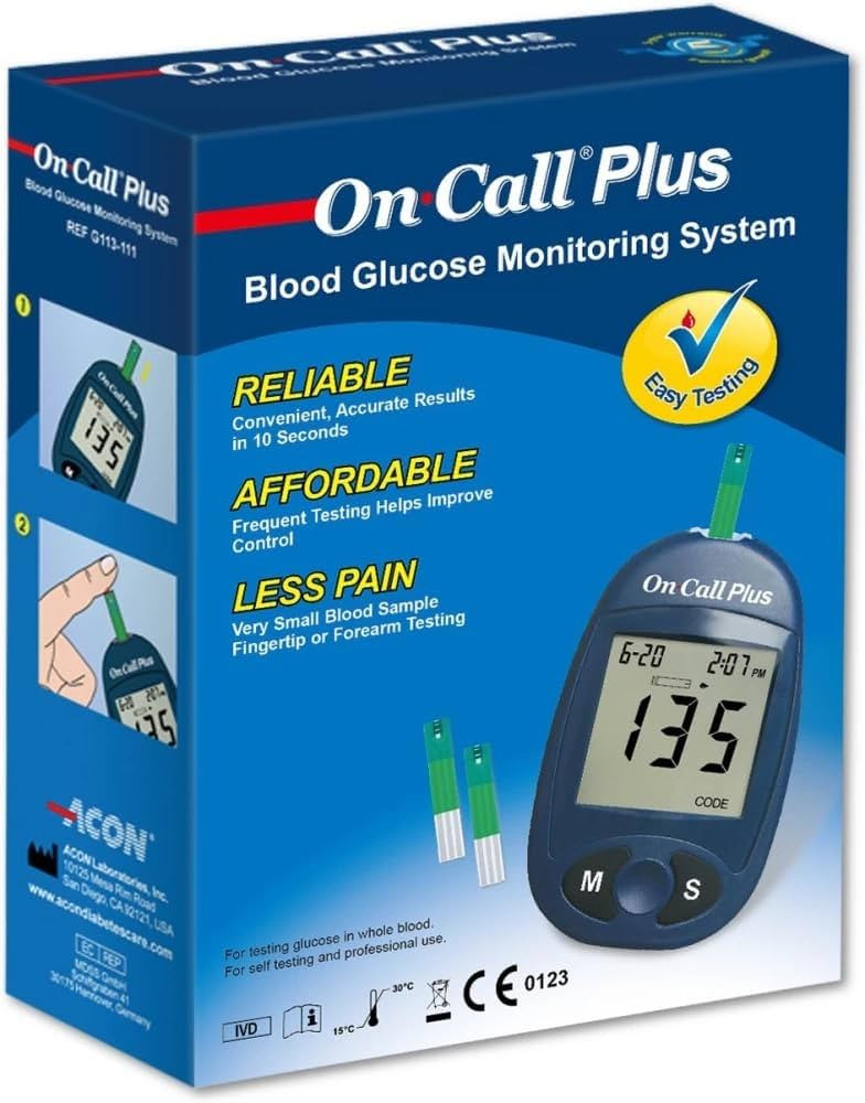 جهاز On Call Plus لقياس سكر الدم